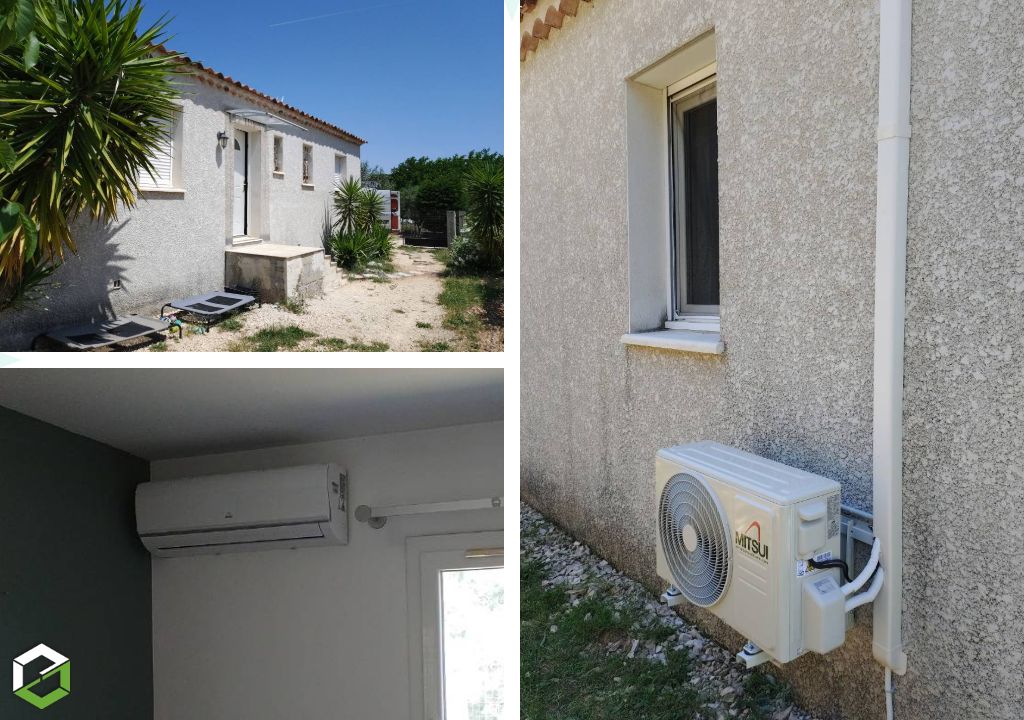 Maître Artisan chauffagiste en installation de climatisation réversible Qualipac RGE-Gard (30)