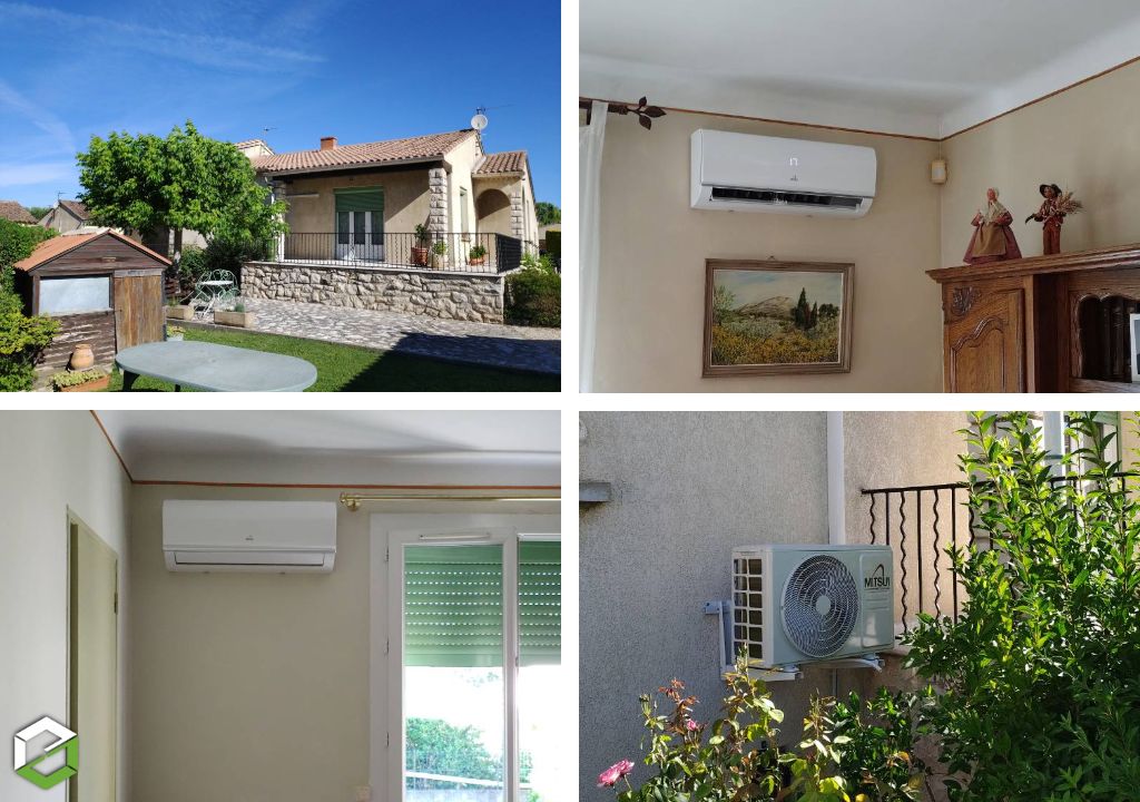 Maître Artisan climaticien RGE Qualipac en installation de climatisations réversibles-Gard (30)