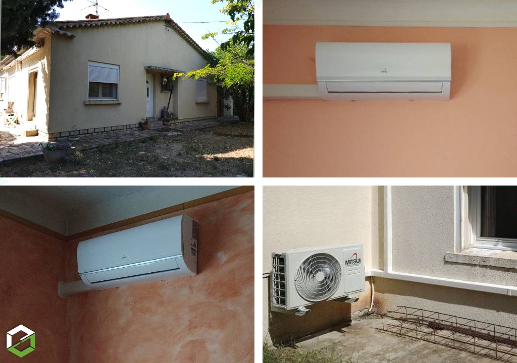 Installateur Maître Artisan en pose de climatisation réversible Mitsui