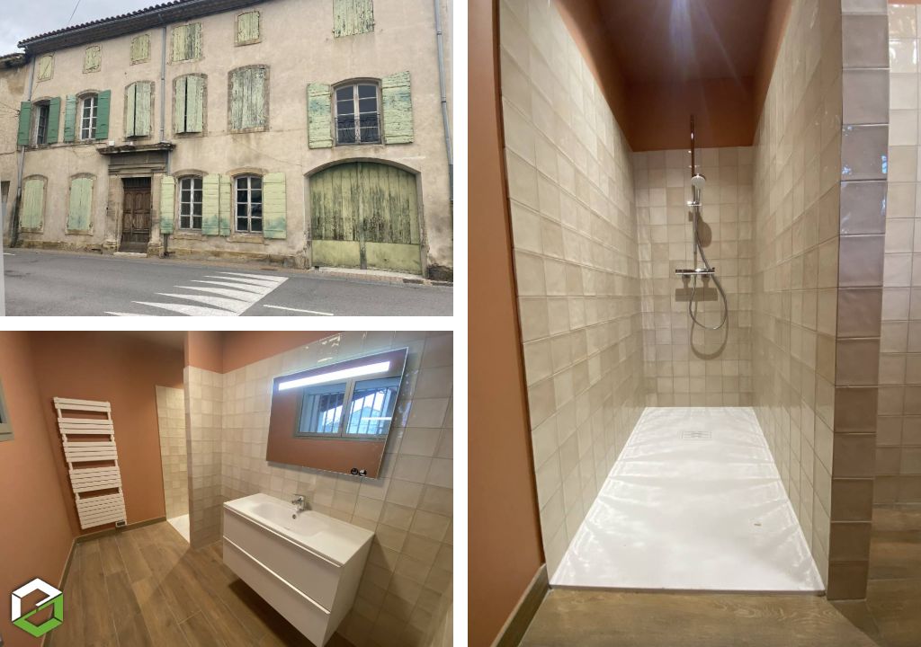 Maître Artisan plombier chauffagiste en réfection et création salle de bains depuis 1967