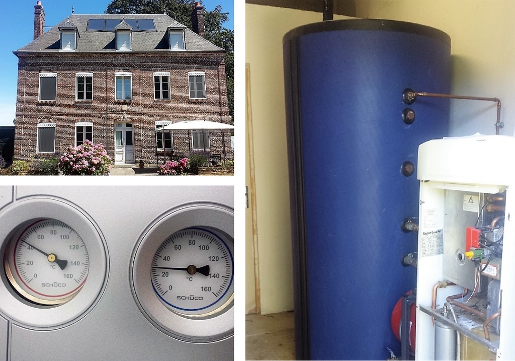 Consultez la chantier : sté. jb solaire - mise en conformité, reprise d'installation, entretien annuel, dépannage, chauffage solaire schuco, installateur chauffe eau solaire, saint mards 76 seine maritime