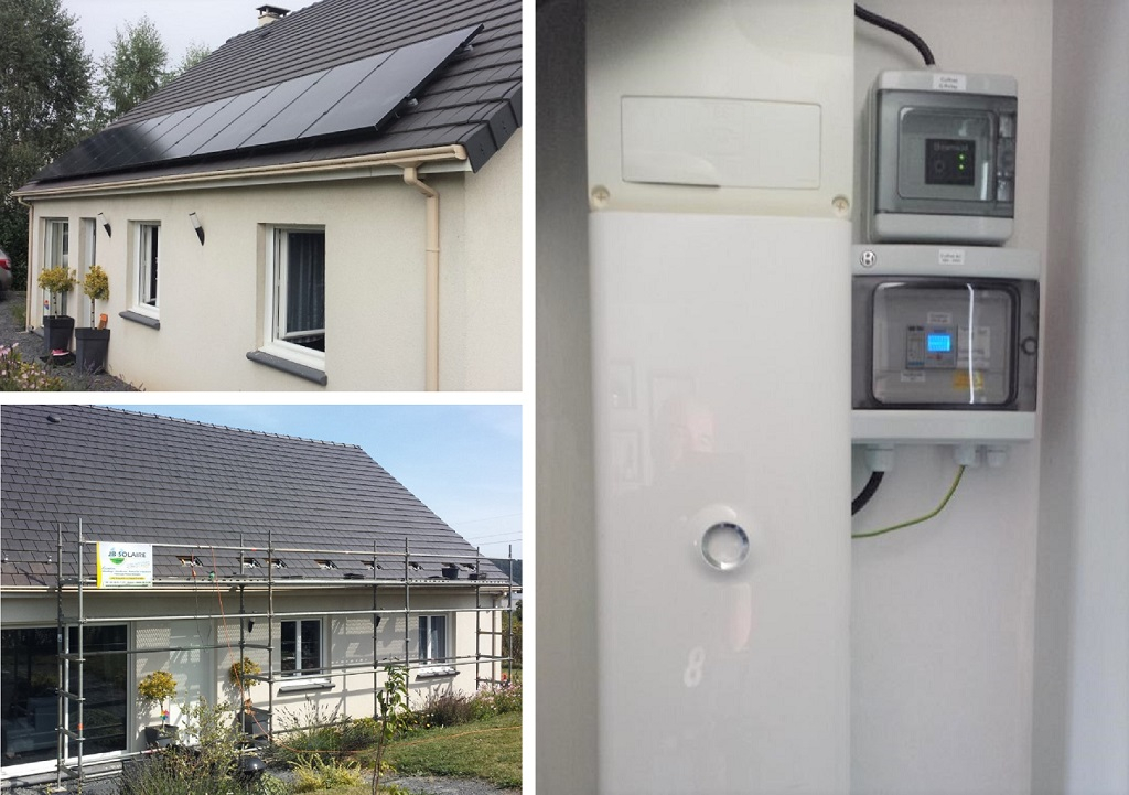 Sté. JB SOLAIRE - Installation solaire photovoltaique en autoconsommation SUNPOWER avec micro-onduleurs ENPHASE , installateur solaire photovoltaique, Pont-Audemer 27 Eure