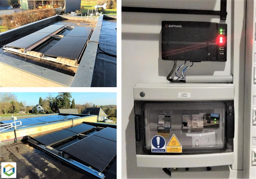 Consultez la chantier : sté. jb solaire - installateur panneaux solaires photovoltaiques en autoconsommation sunpower de 3 kwc