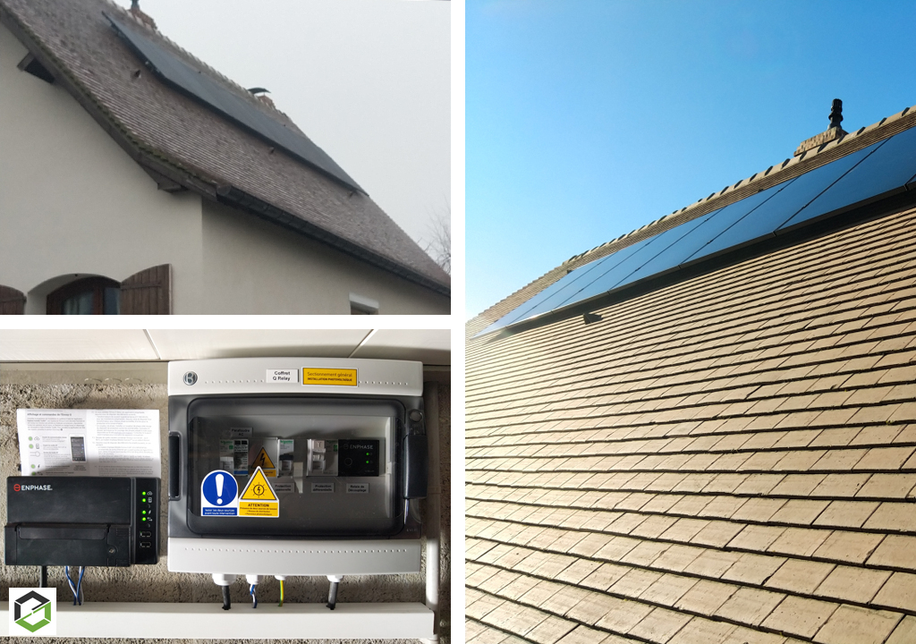 Consultez la chantier : installation solaire photovoltaïque sunpower