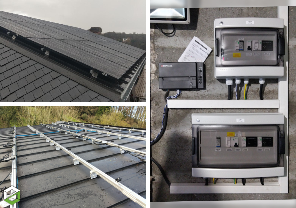 Sté. JB SOLAIRE - RGE QualiPV - Installation panneaux solaires photovoltaïques SunPower avec micro-onduleur Enphase