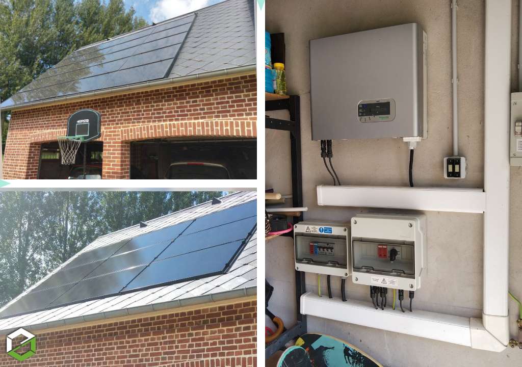 Consultez la chantier : installation panneaux photovoltaïques sunpower - jb solaire - rge qualipv