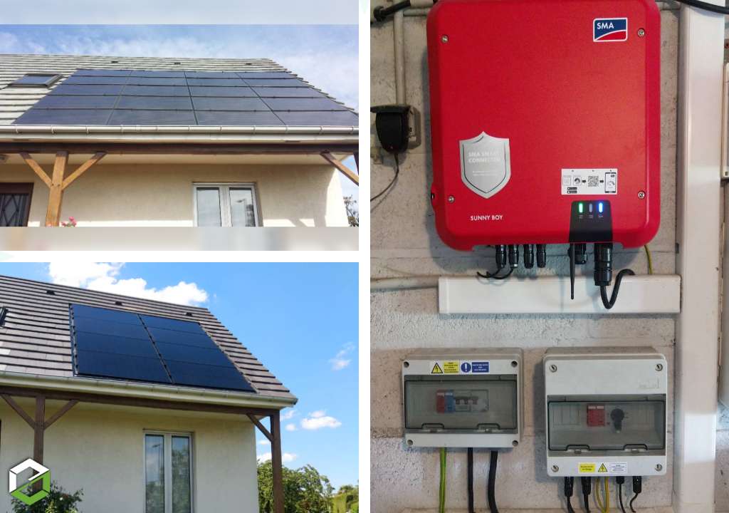 Consultez la chantier : remplacement panneaux solaires photovoltaïques francewatts par des sunpower - jb solaire - rge qualipv