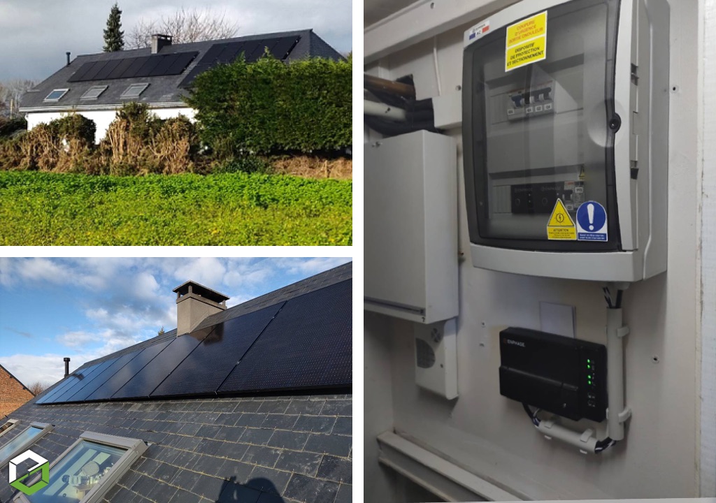 Consultez la chantier : installation solaire photovoltaïque sunpower- rge qualipv