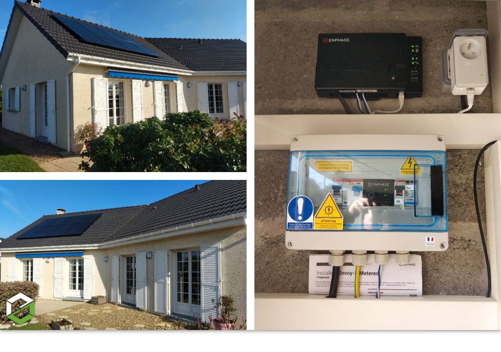 Pose de système solaire photovoltaïque SUNPOWER