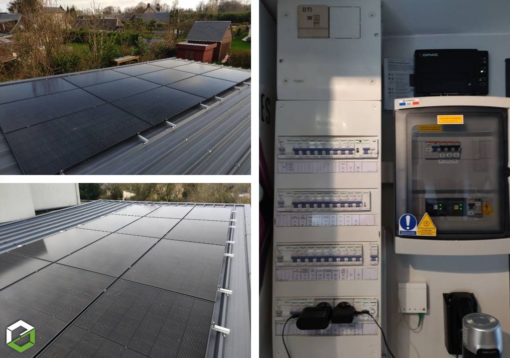 Pose panneaux solaires par un artisan RGE QualiPV