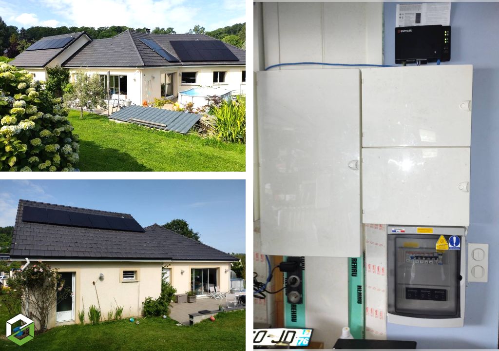 JB SOLAIRE - installation panneaux SUNPOWER - Entreprise RGE QualiPV - installateur ENPHASE