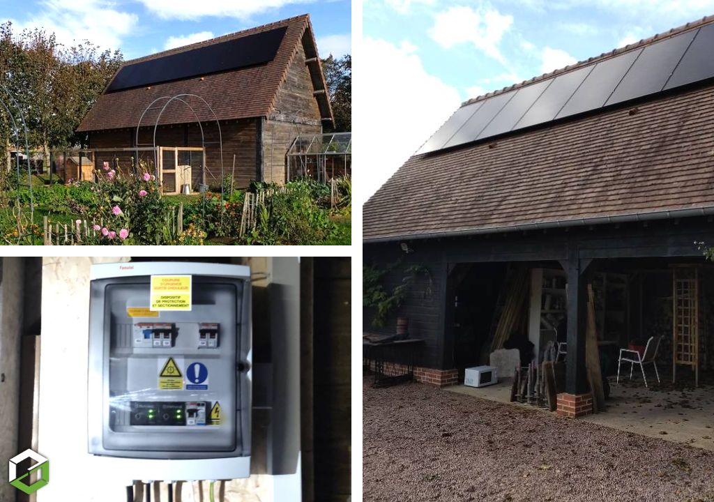 Installation solaire SUNPOWER par une entreprise RGE QualiPV