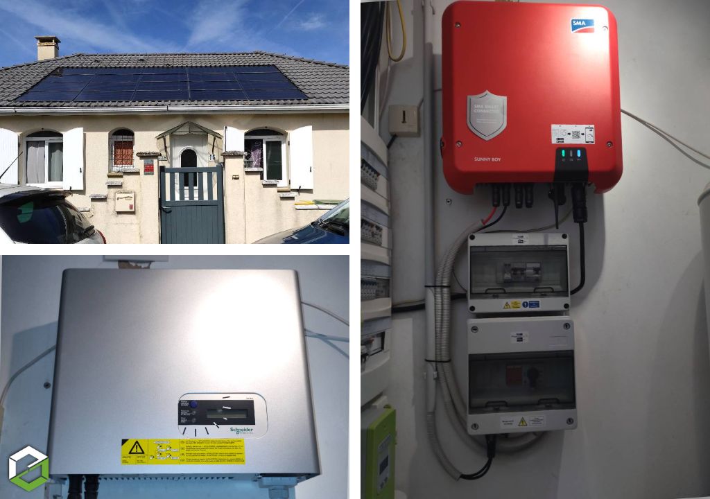 Consultez la chantier : dépannage onduleur schneider electric par un installateur solaire photovoltaïque 76 - sté. jb solaire