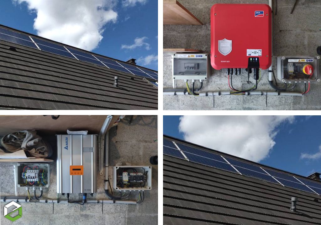 Consultez la chantier : dépannage onduleur delta par un installateur solaire photovoltaïque - sté. jb solaire