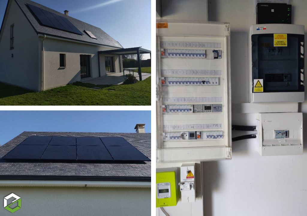 Sté JB SOLAIRE - Installation solaire photovoltaïque en autoconsommation - Installateur Enphase