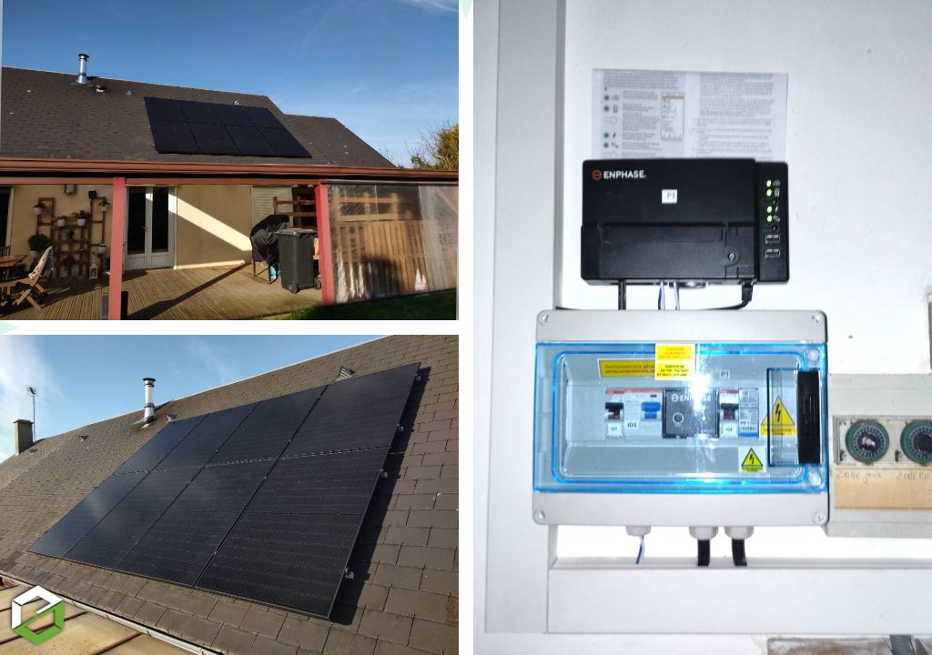Installation solaire photovoltaïque en autoconsommation par une Entreprise RGE QualiPV en Normandie
