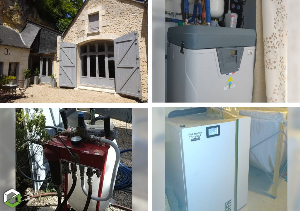 Société RGE QualiBois eau et QualiSol - Installation d'une chaudière granulés de bois OkoFEN