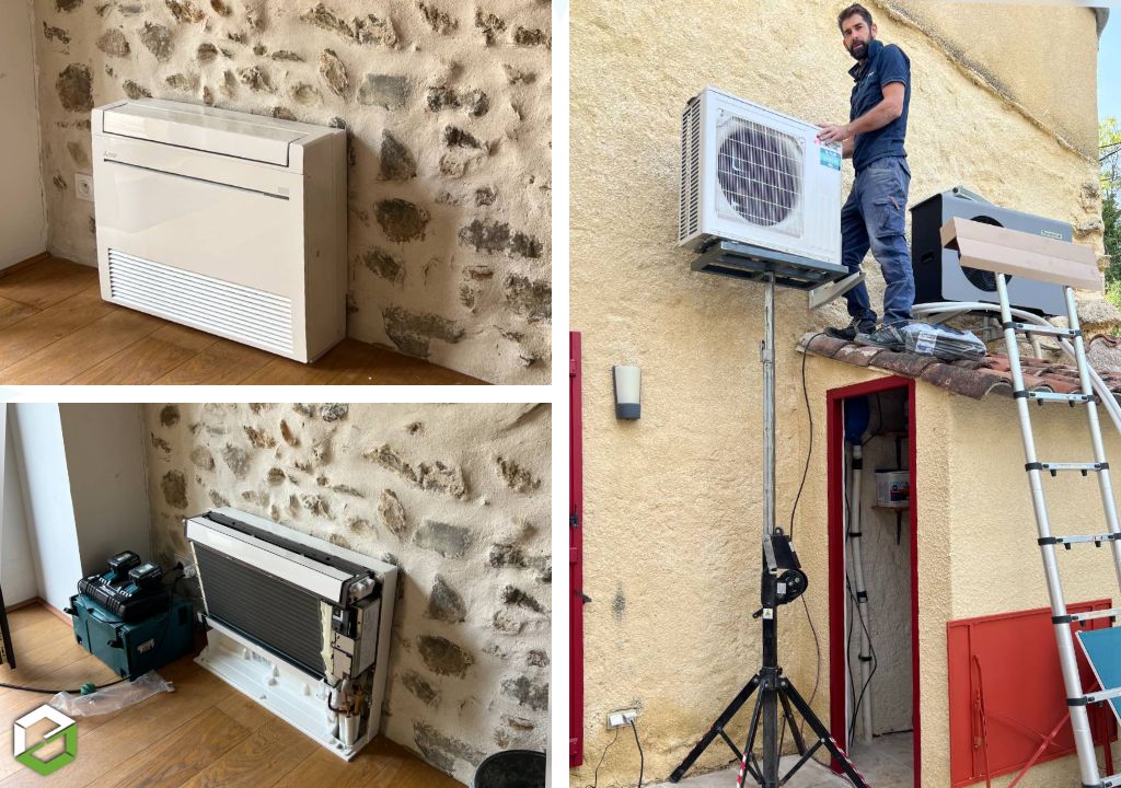 Installation et mise en service d'un chauffage réversible - Pompe à chaleur - Climatisation-Hérault (34)