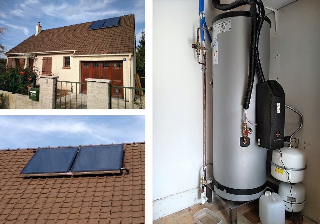 Consultez la chantier : chauffe eau solaire  à  dreux dans le 28 en eure et loir