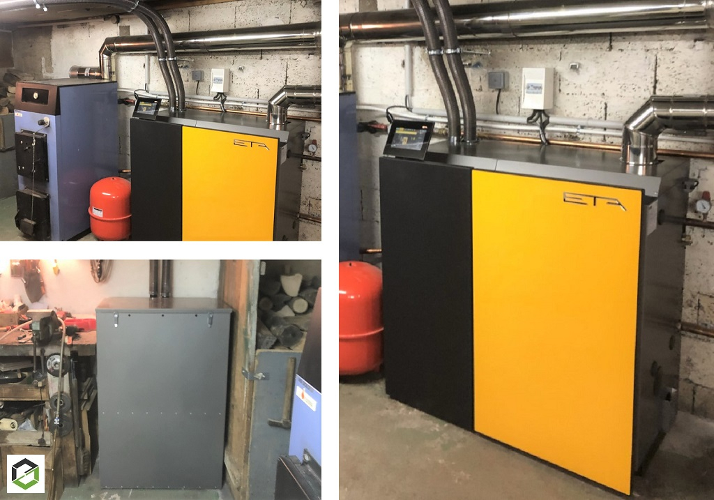 Consultez la chantier : installateur rge chaudière pellets pu 11 eta