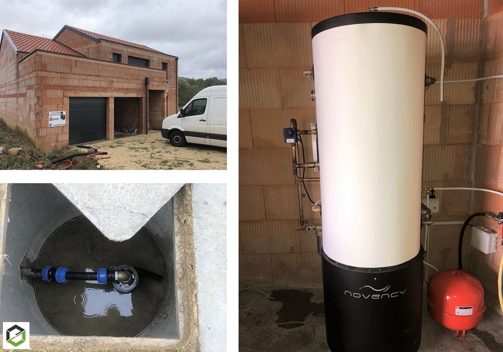 installateur rge pompe à chaleur geothermie novency