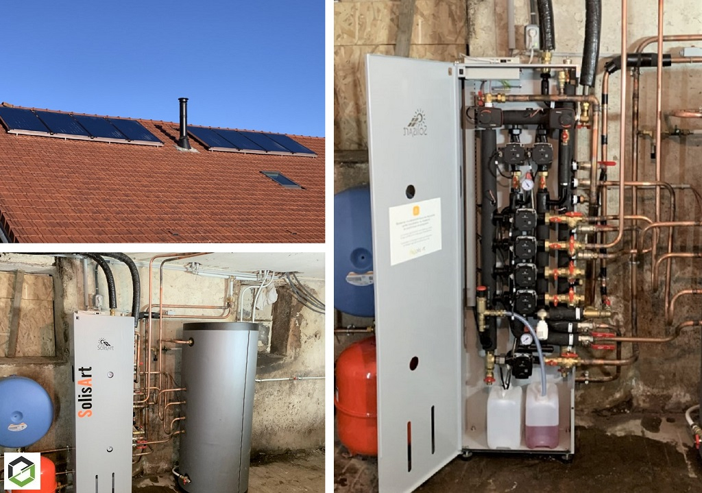 installation rge d'un chauffage solaire solisart