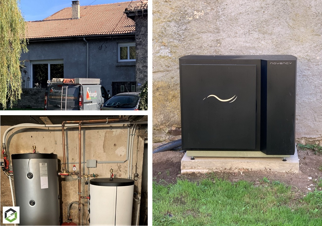 installateur rge pompe à chaleur aerothermie novency