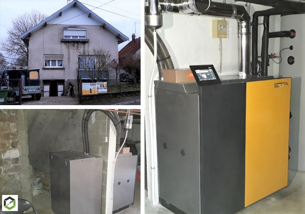 Consultez la chantier : installateur rge chaudière pellets pu 11 eta