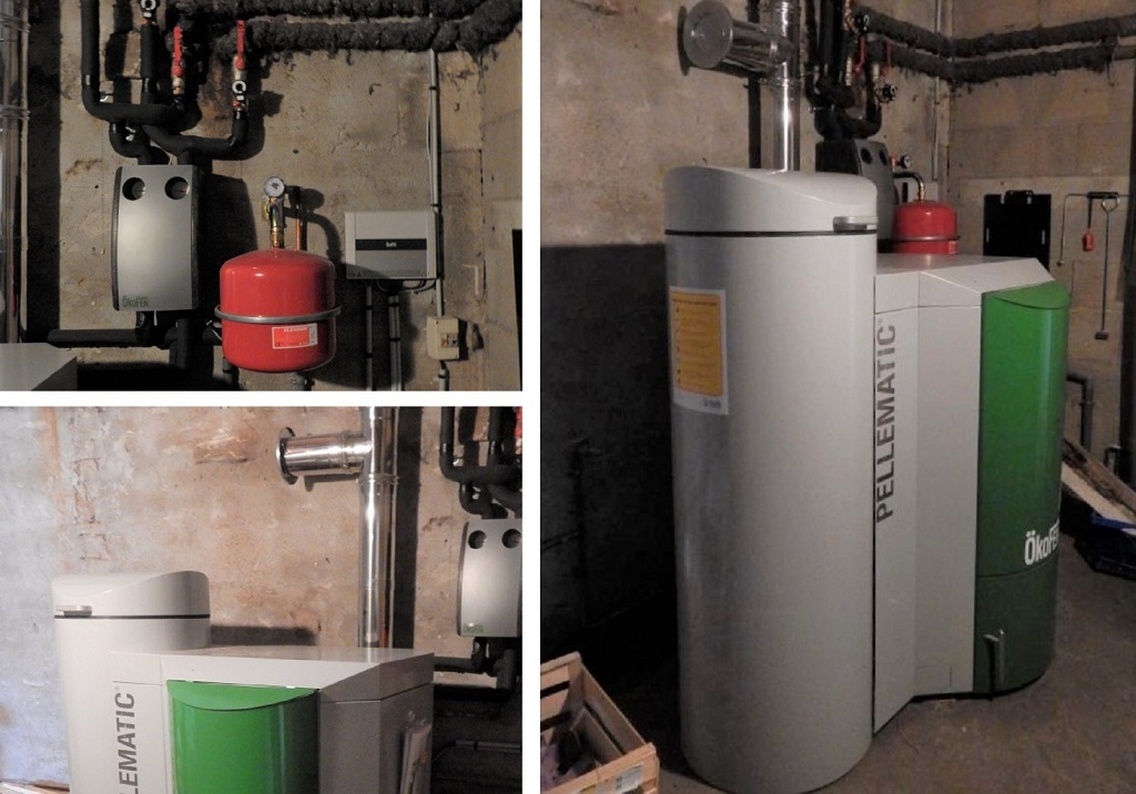 Consultez la chantier : installation chaudière okofen pellematic 25 kw par entreprise rge qualibois eau