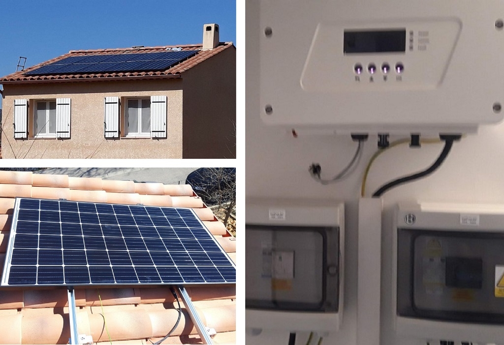 Consultez la chantier : réalisation d'une installation photovoltaïque en auto-consommation de 3 kwc