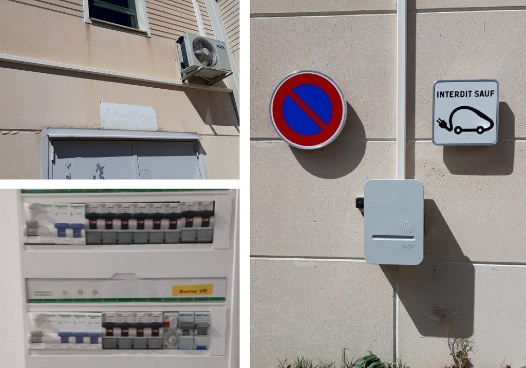 Installation d'une borne de recharge 7 kw pour Véhicule électrique