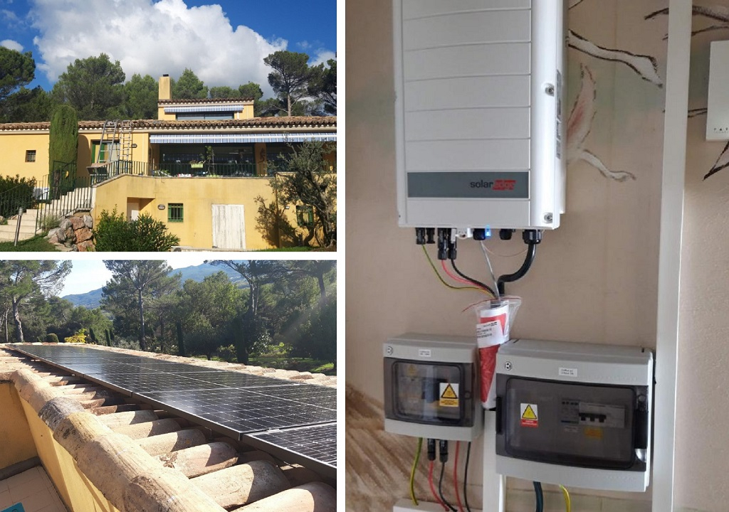 Consultez la chantier : réalisation d'une installation photovoltaïque en auto-consommation de 5.2 kwc