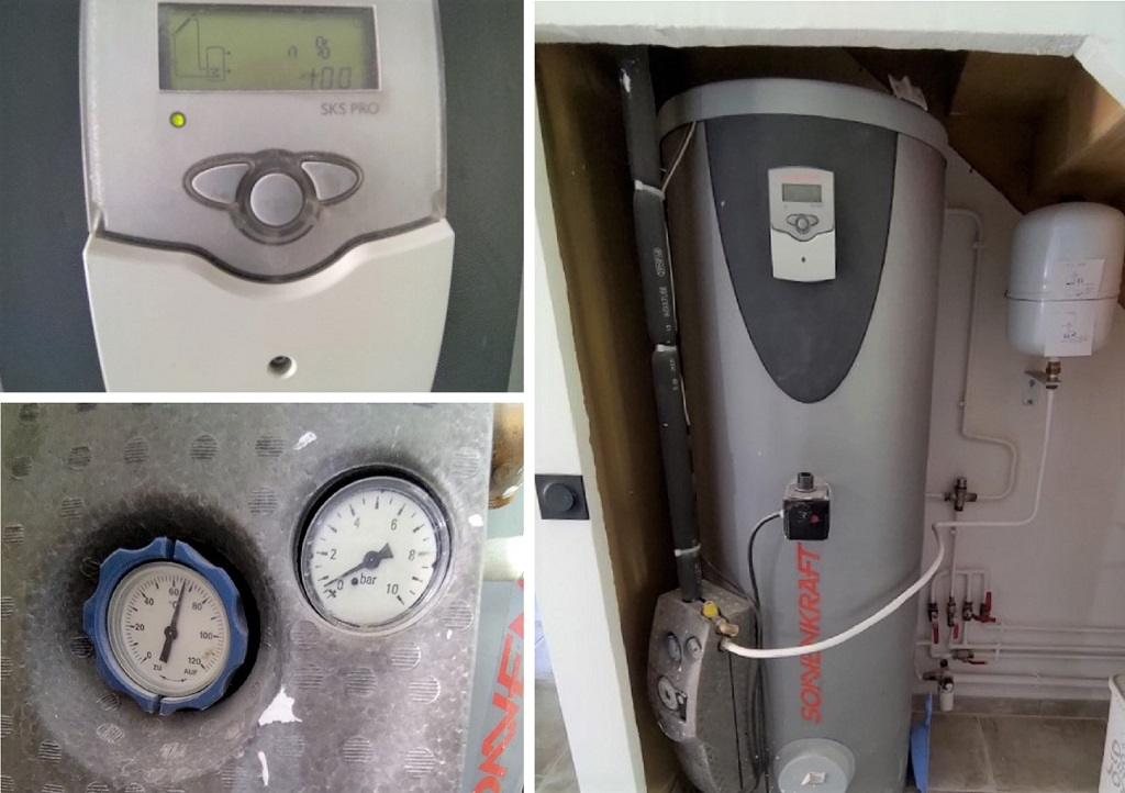 Maintenance sur chauffe eau solaire (CESI) SONNENKRAFT