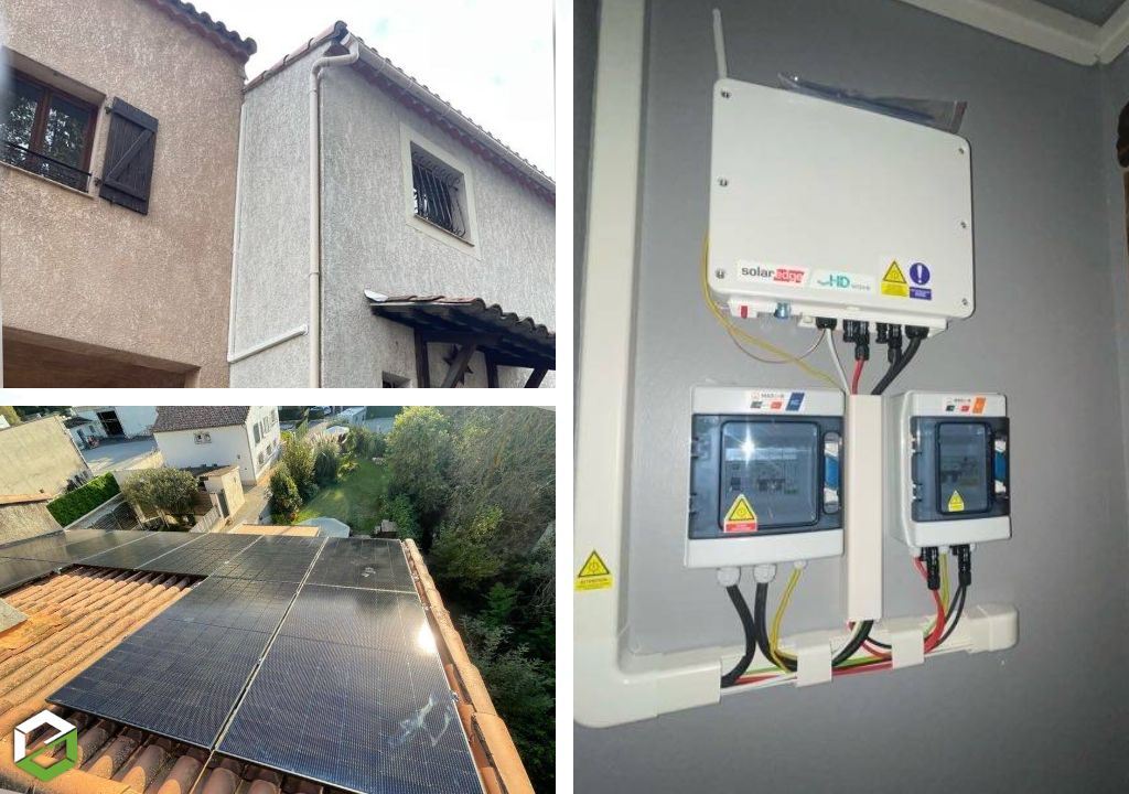 Installation de panneaux photovoltaïque en auto-consommation avec revente du surplus-Bouches du Rhône (13)