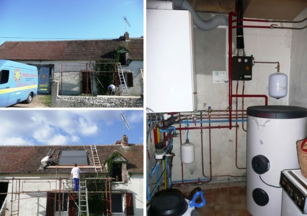 Consultez la chantier : système solaire weishaupt