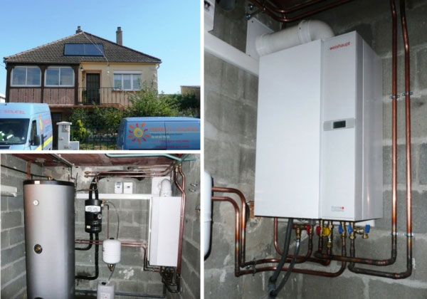 Consultez la chantier : condensation gaz weishaupt