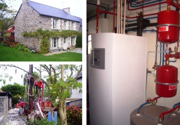 Installation d’une géothermie sur radiateurs fonte avec sondes verticales