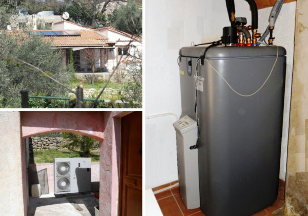 Consultez la chantier : aérothermie rotex à le rouret - 06 alpes maritimes