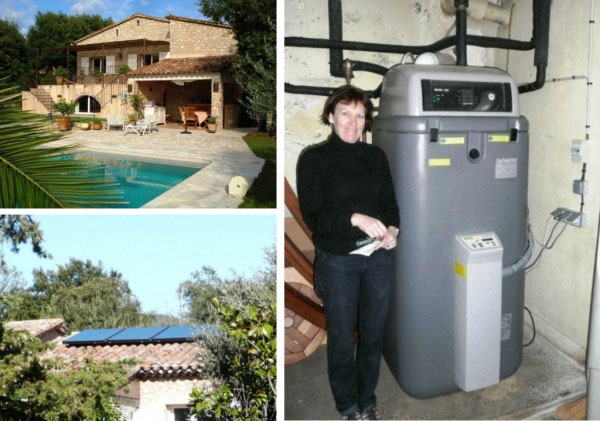 système solaire combiné avec appoint gaz condensation rotex 06 à grasse - 06