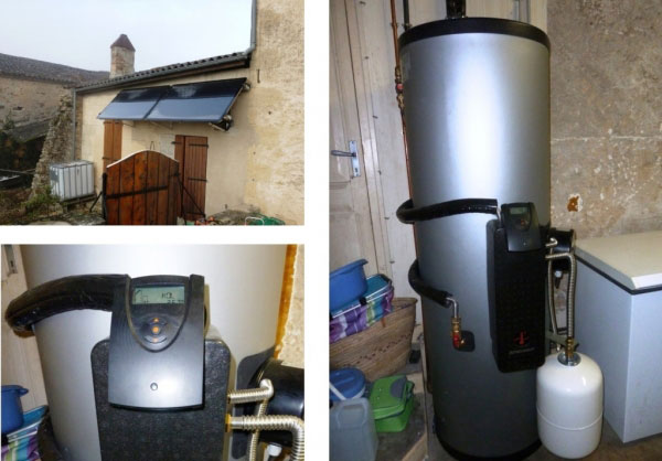 Consultez la chantier : chauffe-eau solaire sonnenkraft à st andré du bois - 33 gironde