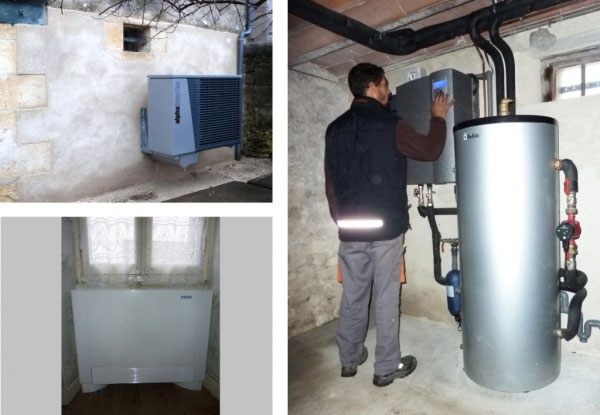 aérothermie alpha innotec à sauvetrerre de guyenne - 33 gironde