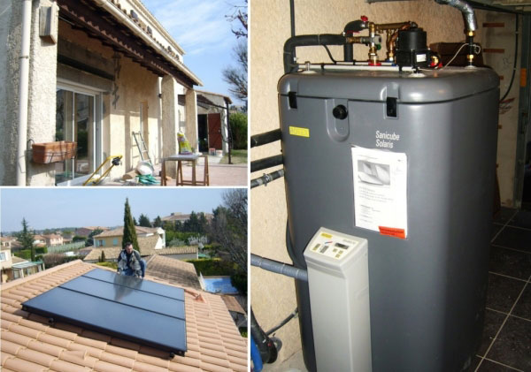 Consultez la chantier : eau chaude solaire rotex à eguilles - 13 bouches du rhône
