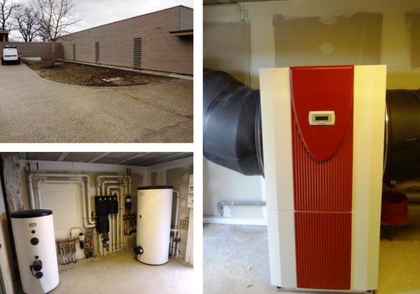 Installation pompe à Chaleur réversible Aérothermie Dimplex par un chauffagiste certifié RGE QualiPAC