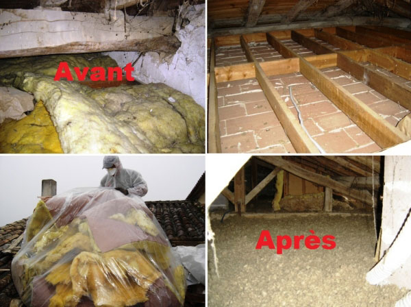 Consultez la chantier : isolation combles rockwool à st martin du puy - 33 gironde