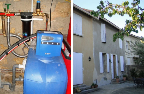 Plombier chauffagiste 30 Gard et Vaucluse - Installateur adoucisseur d'eau à Roquemaure