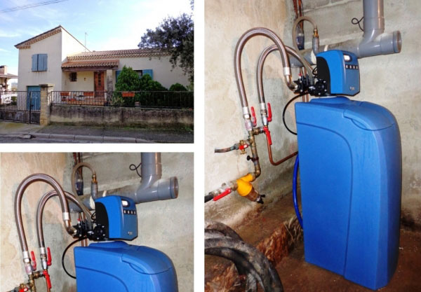 Consultez la chantier : plombier chauffagiste - installateur d'adoucisseur d'eau bwt permo à roquemaure - 30 gard et 84 vaucluse