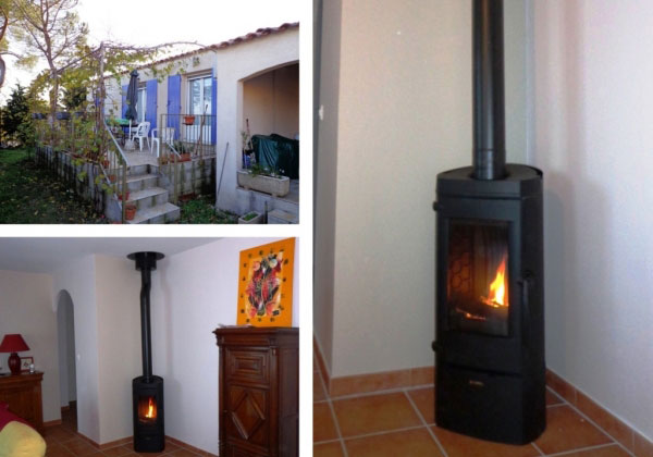 installateur eco artisan rge qualibois - 30 gard et 84 vaucluse - vente installation poêle bois bûches supra à roquemaure