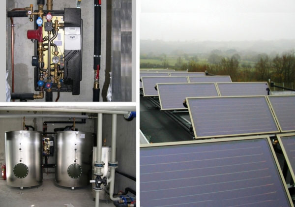 eau chaude solaire alliantz - 18 cher