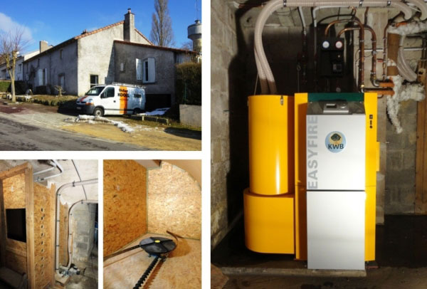 chaudière granulés de bois  kwb villey le sec - 54 meurthe et moselle